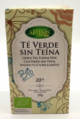 z TE VERDE SIN TEINA ARTEMIS BIO 20sobres