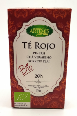 z TE ROJO ARTEMIS BIO20sobres